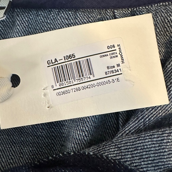 NWT Haveone Womens Blue Jean skirt.   Size Med. Super Cute. - Picture 7 of 7